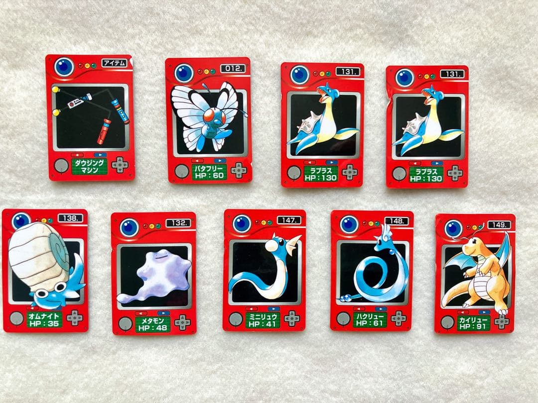 ポケモン ジャンボカードダス ミニカード図鑑