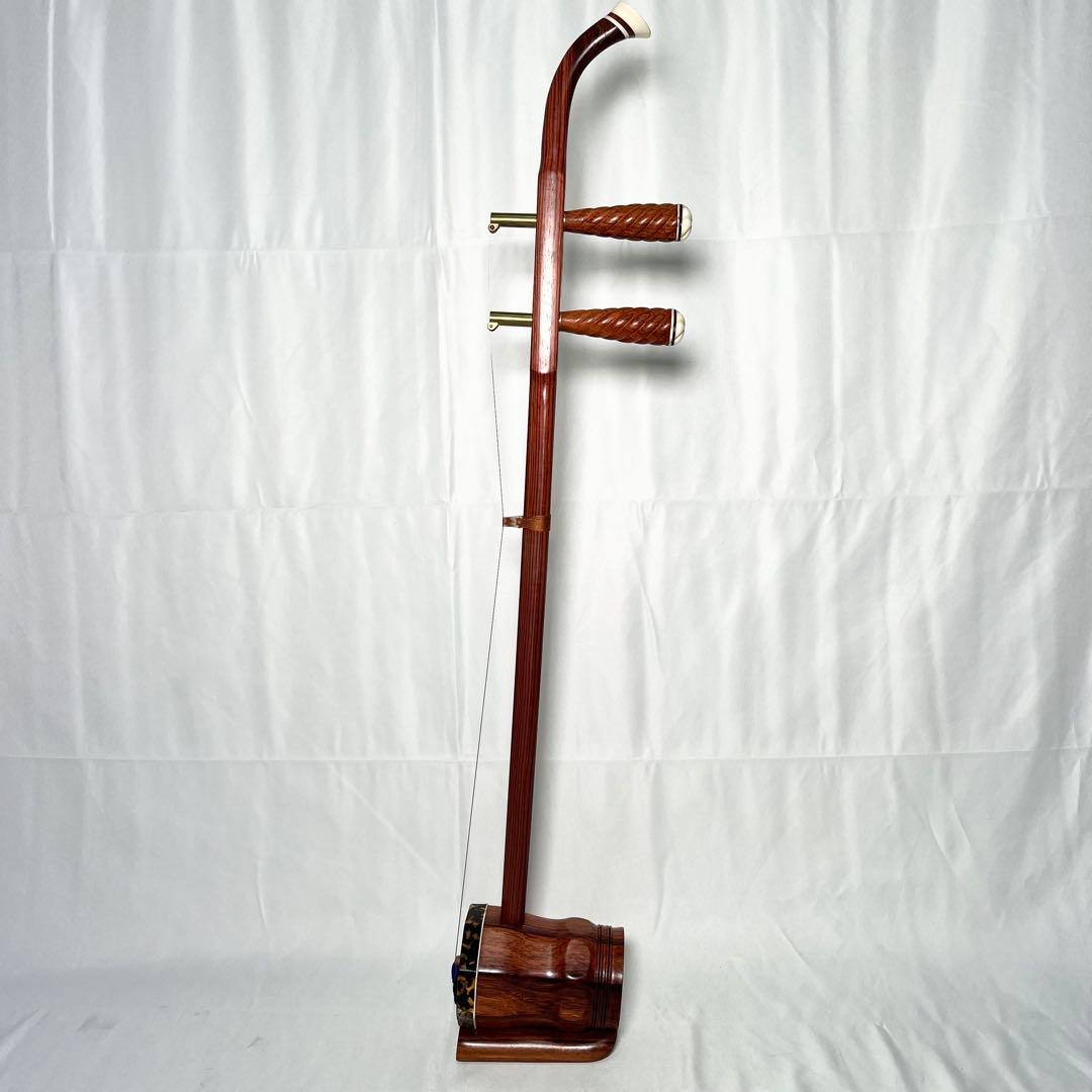 二胡 宋廣寧製 ケース付き ねじれ糸巻き 楽器 民族楽器 - メルカリ