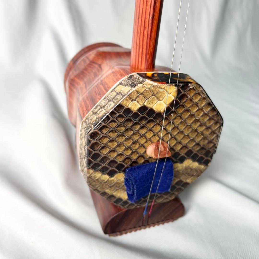 二胡 宋廣寧製 ケース付き ねじれ糸巻き 楽器 民族楽器 - メルカリ