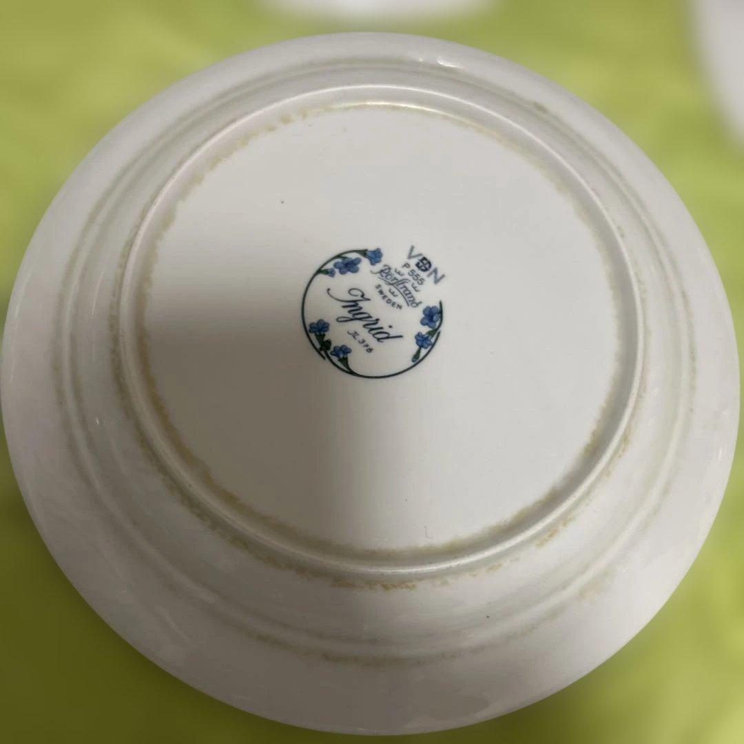 ロールストランド　Ingrid/イングリッド　ビンテージ食器　うつわ　5枚セット