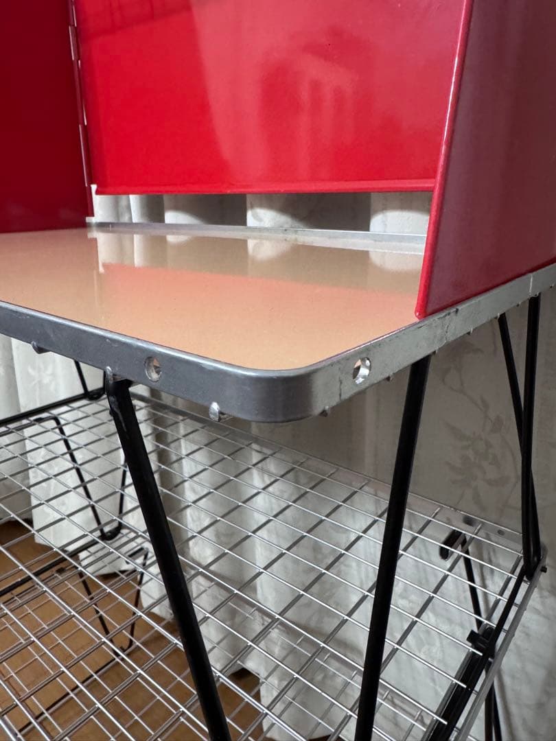 HAGO　ハゴ　ヴィンテージ　キャンプキッチン　キッチンラック　貴重な箱付き