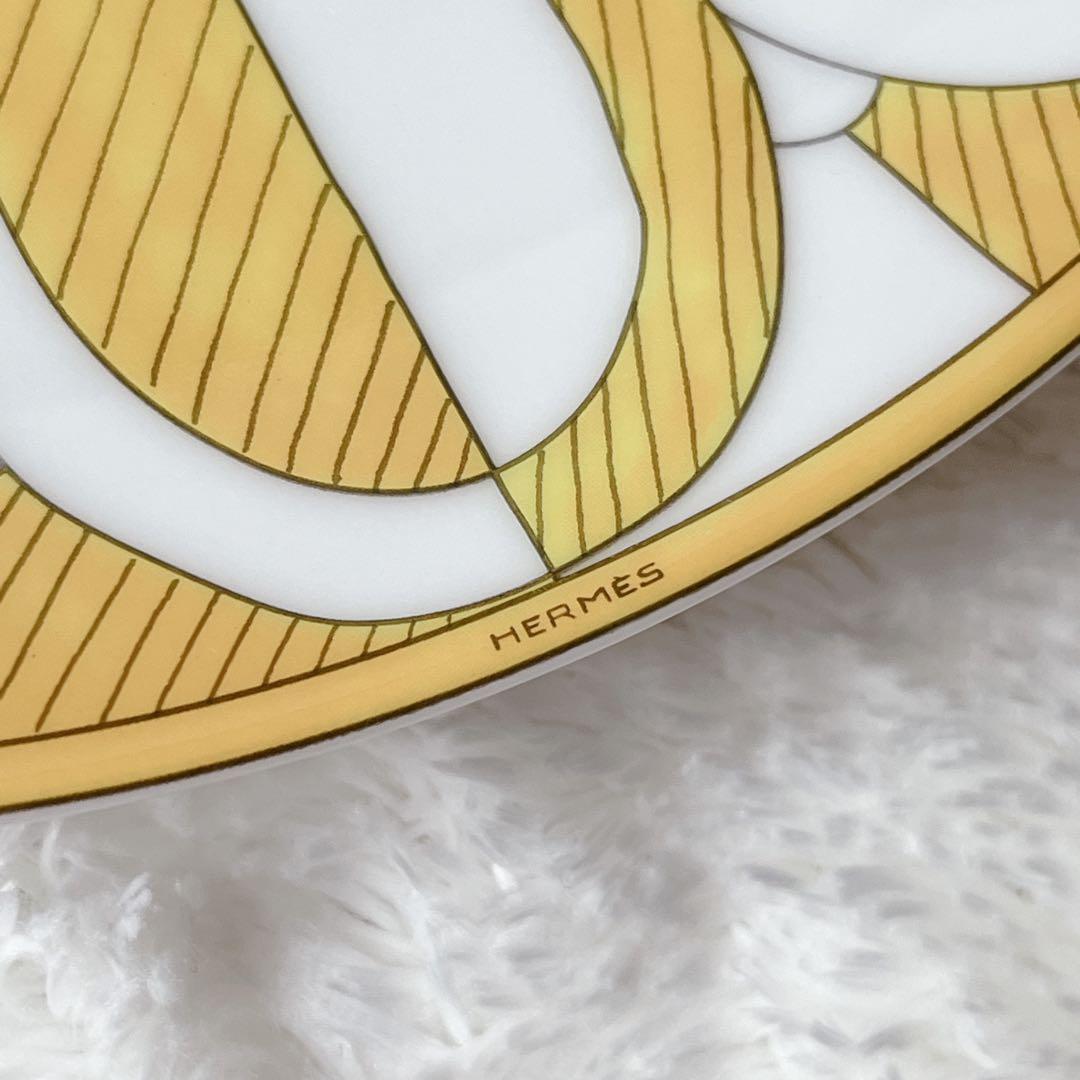 【極美品】HERMES　ソレイユ・ドゥ・エルメス デザートプレートNo2　2枚