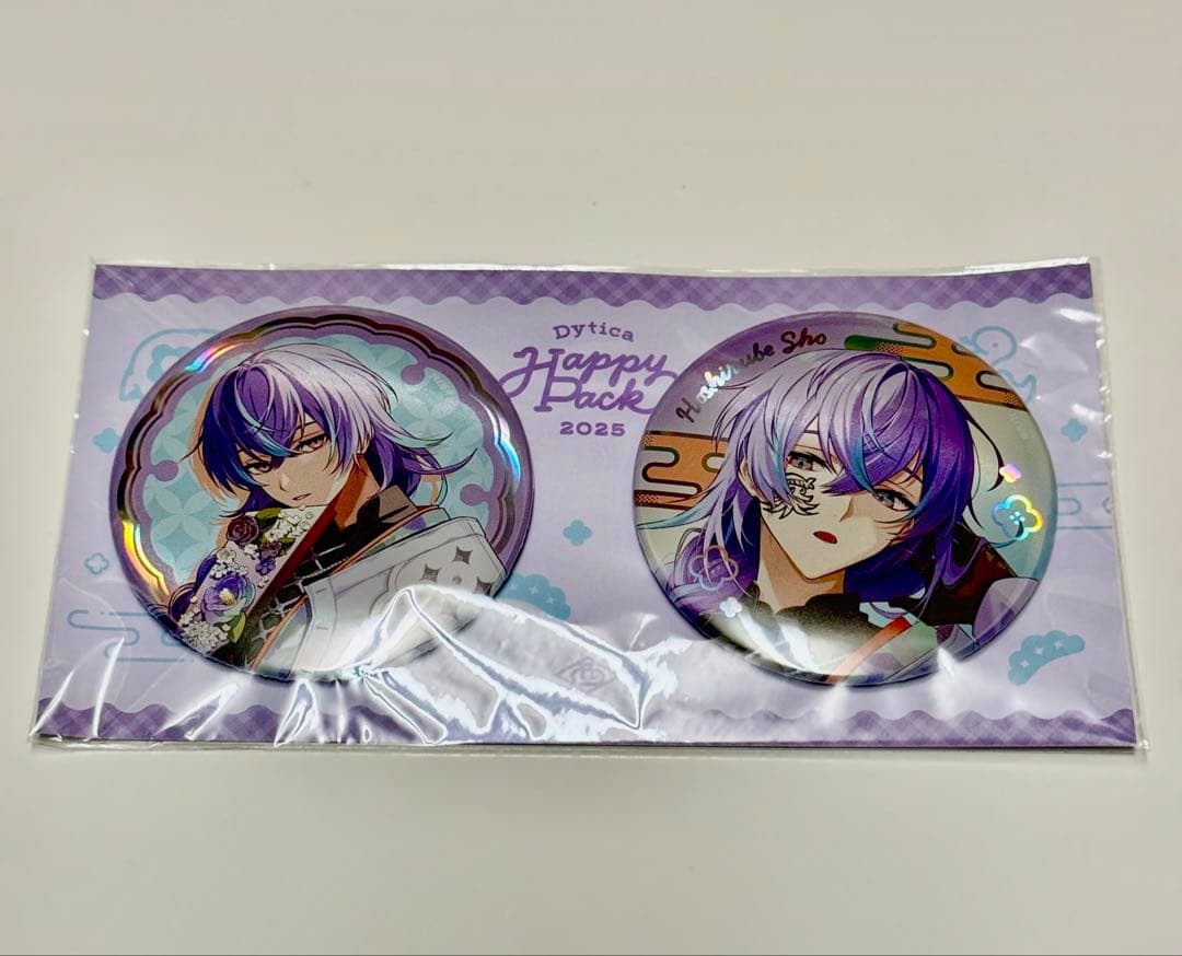 にじさんじ Happy Pack 星導ショウ 缶バッジ - メルカリ