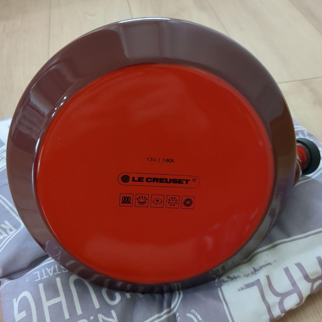【未使用】LE CREUSET kettles レッドやかん ケトル　1.5ℓ