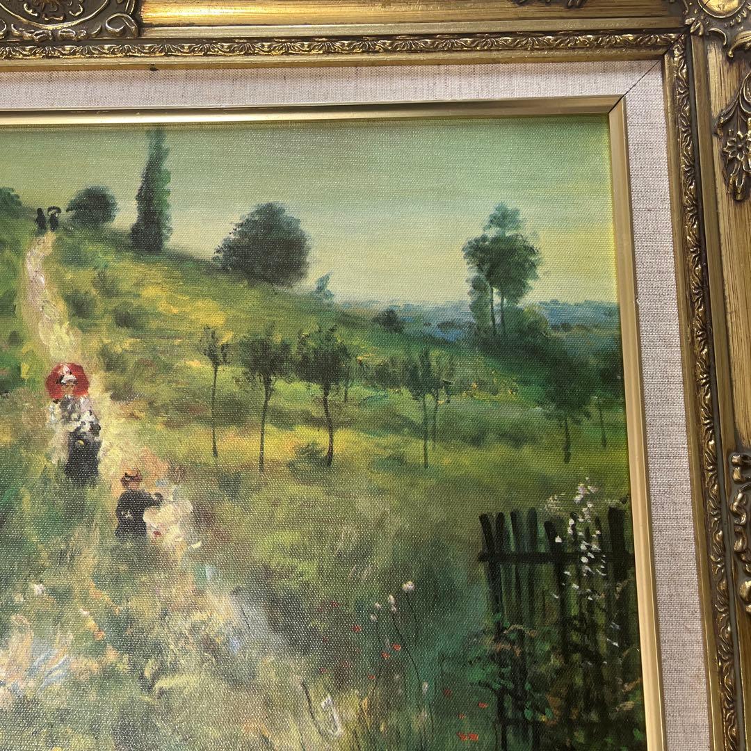 ルノワール 草原の坂道 複製品 - メルカリ