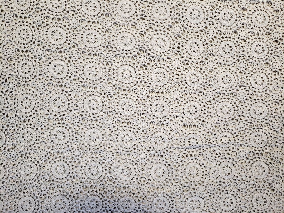 ベッドカバー(大)綿シルク