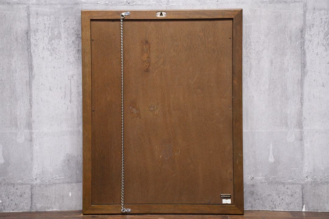 EEK14 マルニ木工 地中海シリーズ ウォールミラー 壁掛け鏡 姿見 木製