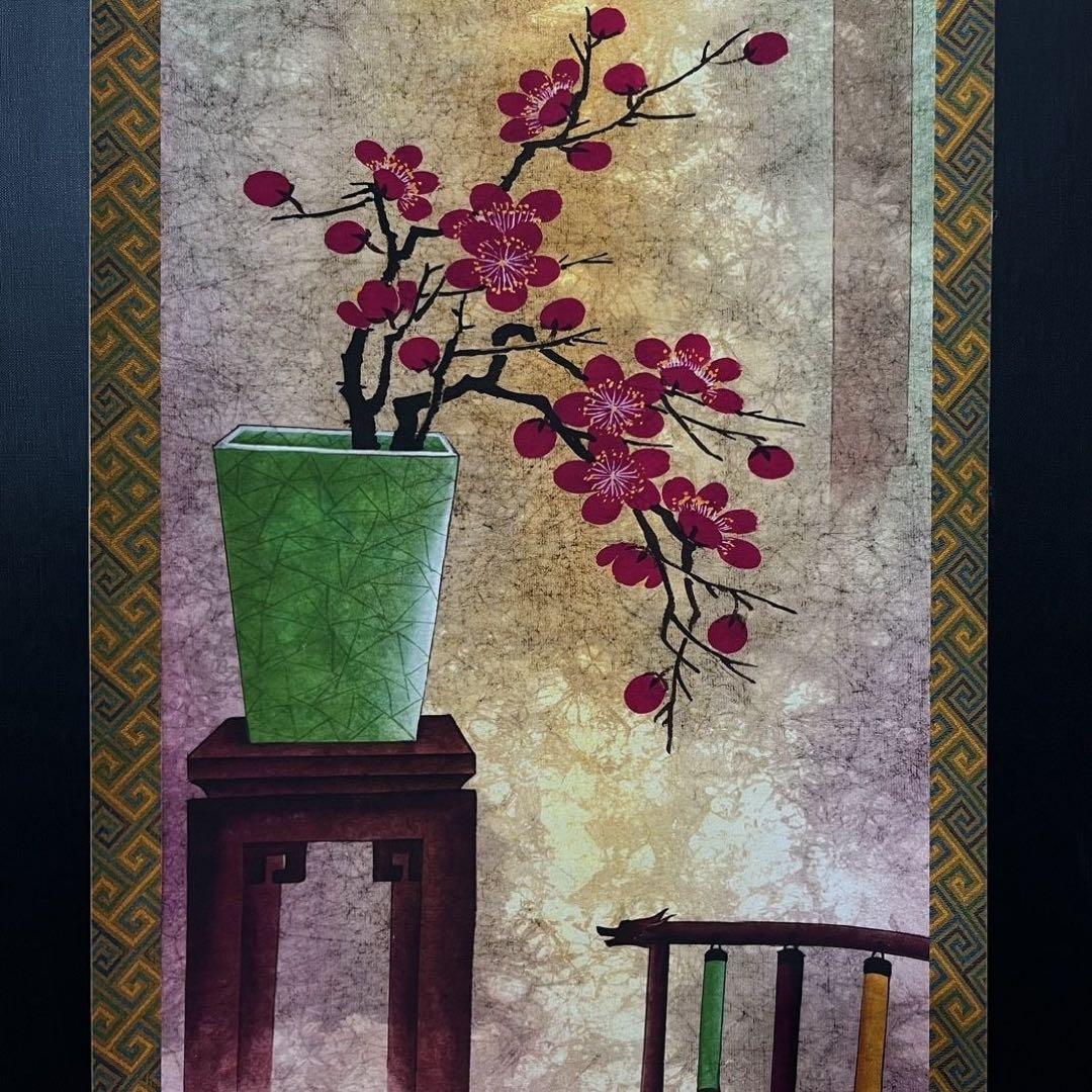 本日特価】郎世宁 琴棋書画 四条屏 掛け軸｜中国名画・客間装飾・新