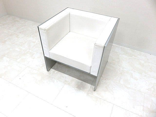 カッシーナ エアフレーム 本革1人掛けソファ　 デヴィッド・チッパーフィールド