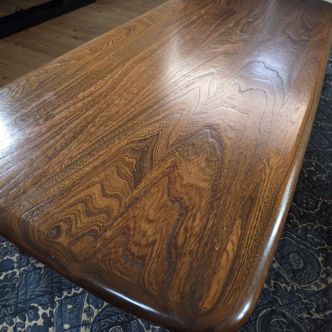 ERCOL アーコール コーヒーテーブル W104.5×D46×H36／ラベル有