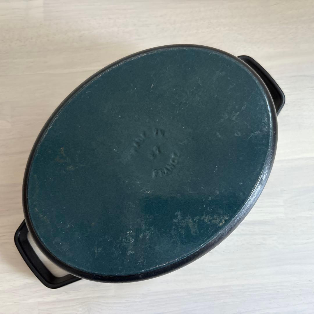 《7月5日迄》STAUBストウブ⚫︎LA COCOTTE⚫︎オーバル27cm⚫︎黒