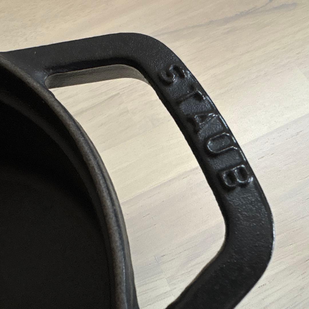 《7月5日迄》STAUBストウブ⚫︎LA COCOTTE⚫︎オーバル27cm⚫︎黒