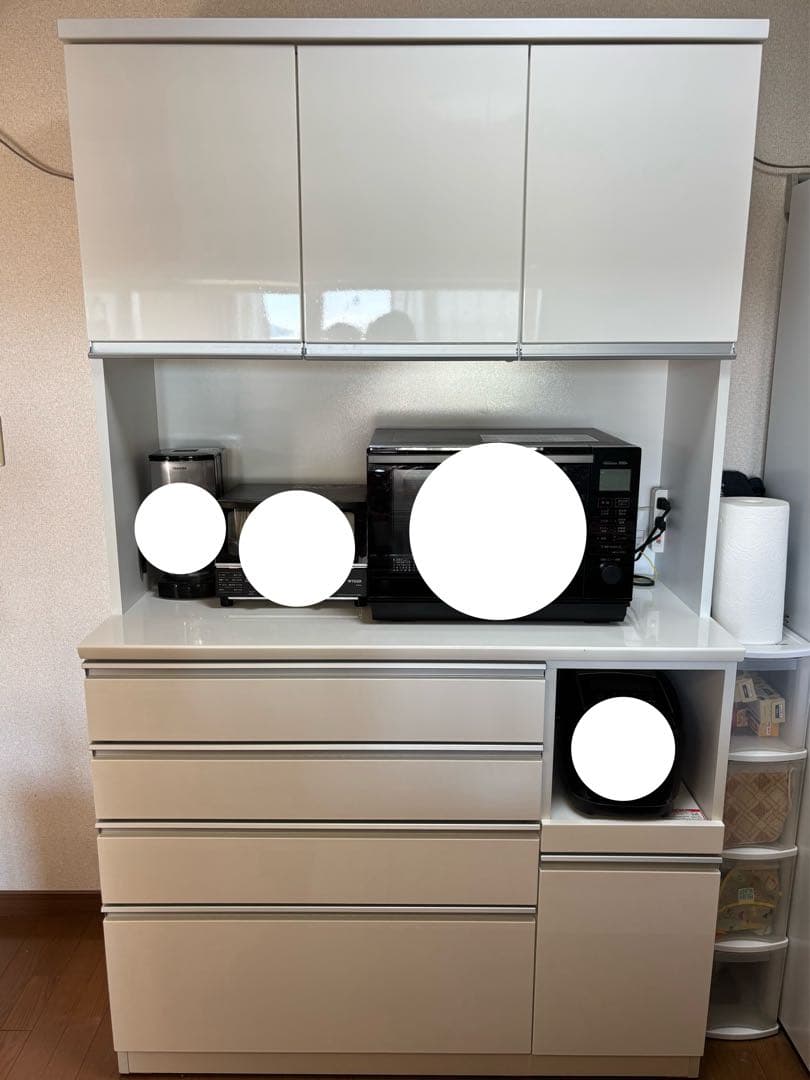 12/13まで出品　値下げ交渉します　ニトリ　キッチン収納　キッチンボード120