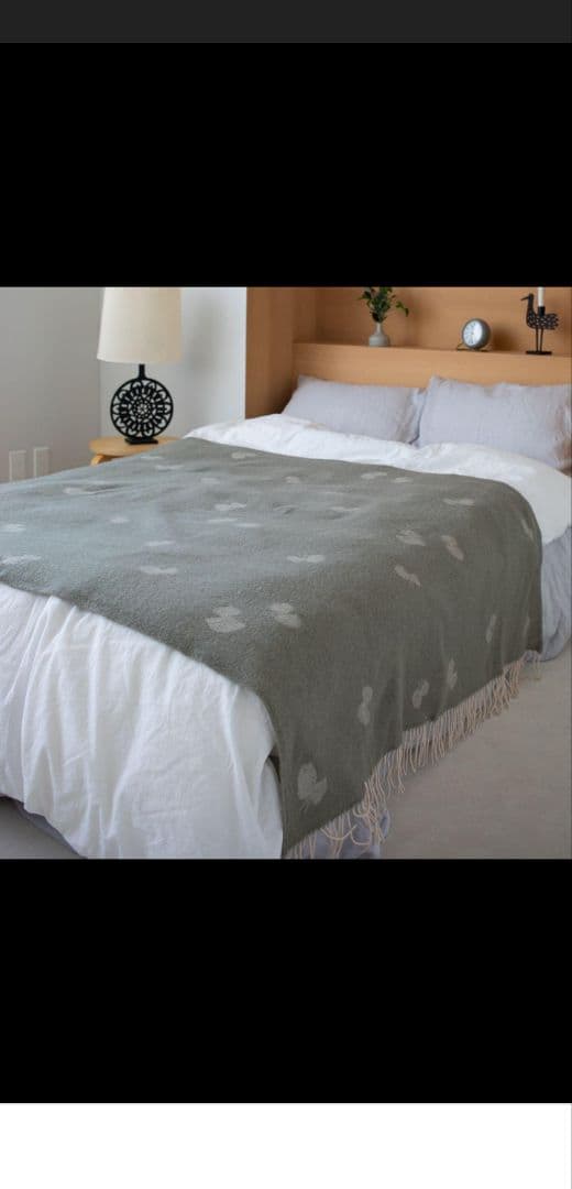 KLIPPAN クリッパン ミナペルホネン CHOUCHO ウールブランケット