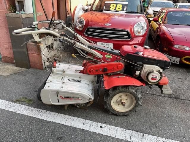 MITSUBISHI KMG00 耕運機 赤