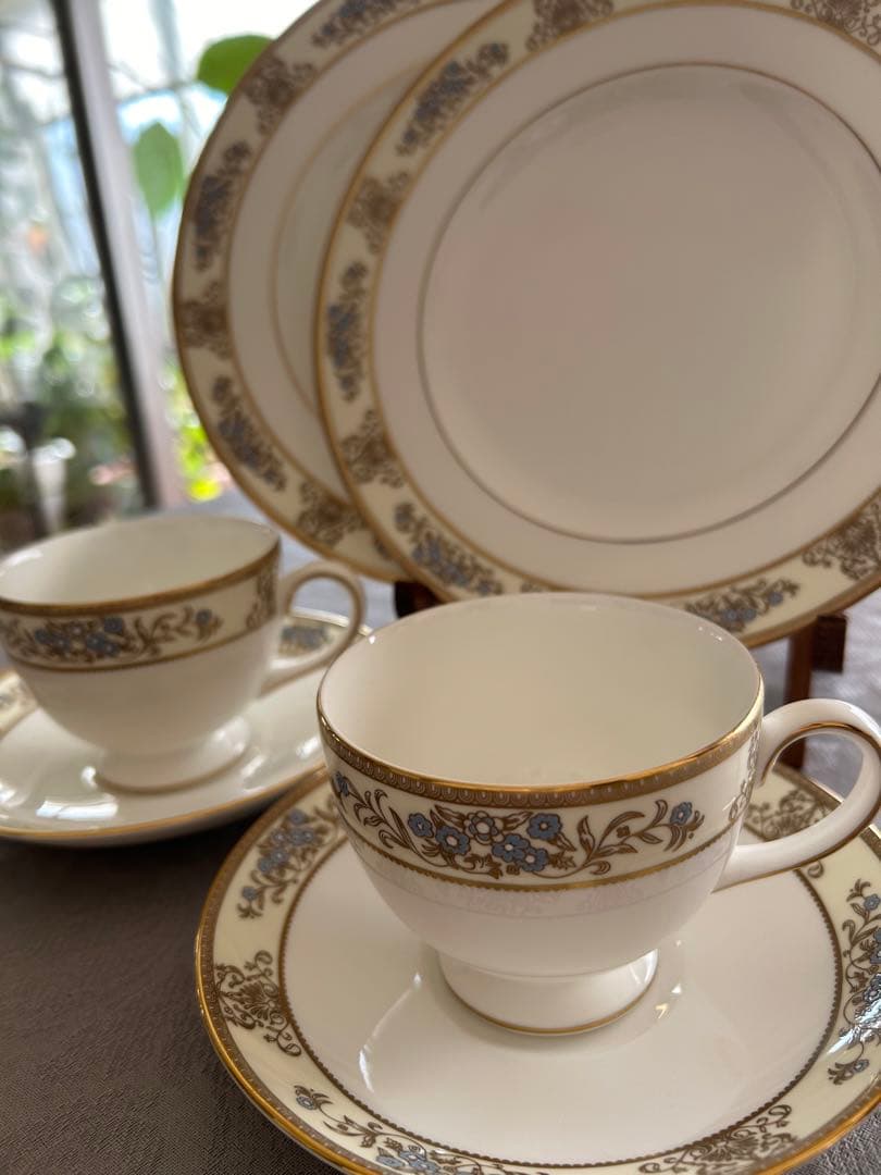 【ウェッジウッド】クリブデン　トリオ2セット