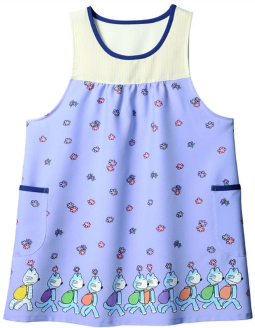 【新品未使用】学研　エプロン2枚組　大きいサイズ