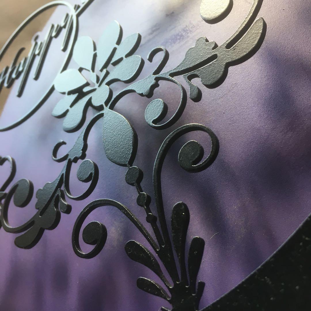 アイアン 正月飾り 蝶 草花 happy new year