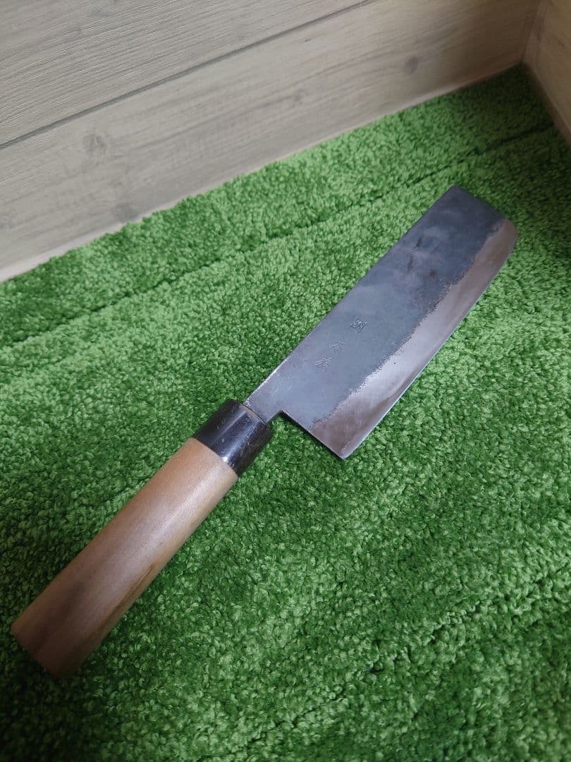 日本橋 木屋 菜切 東型 160mm 安来鋼 青紙 青鋼 菜切り包丁