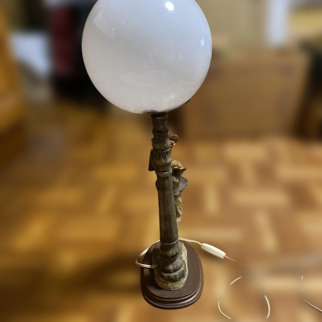 オブジェ　カポディモンテ アンティーク照明イタリア製エコメルカリ便置き配地域価格