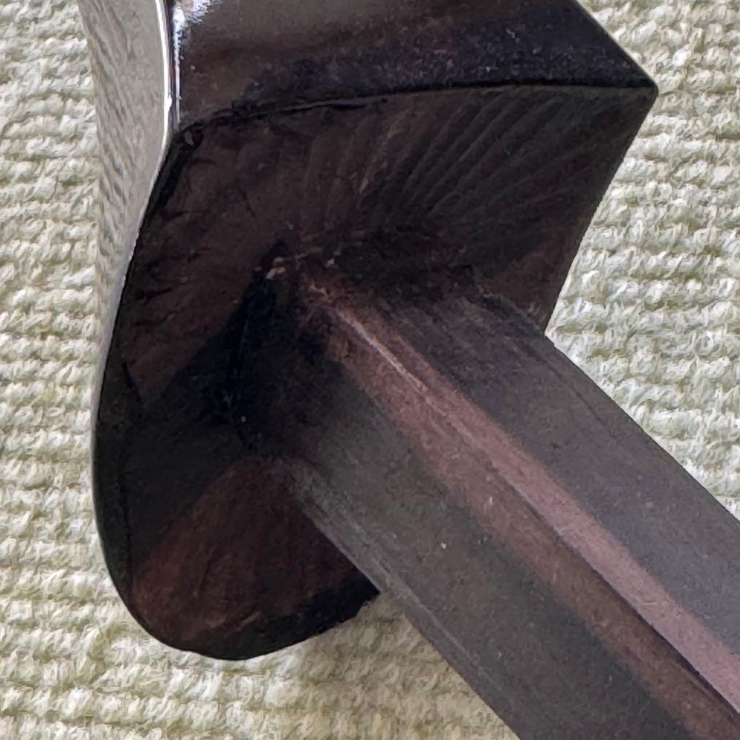 三線■黒檀 本皮クサビ張り■真壁型 アルミケース付き