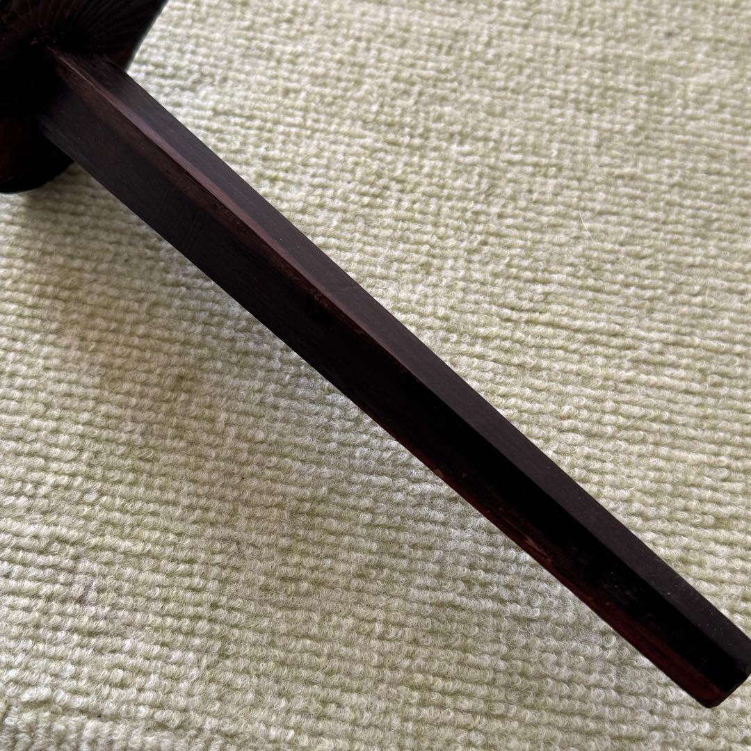 三線■黒檀 本皮クサビ張り■真壁型 アルミケース付き