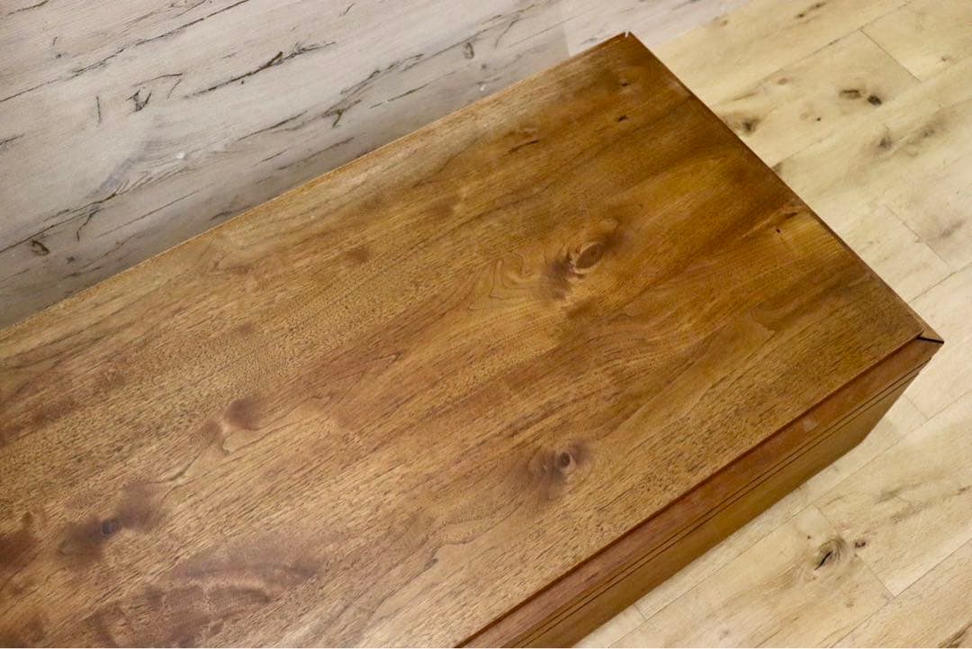 GMIH194○ウォールナット無垢材 リビングテーブル センターテーブル ロー