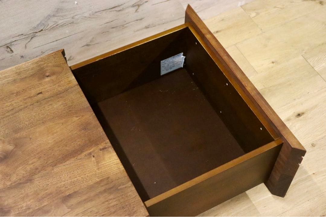 GMIH194○ウォールナット無垢材 リビングテーブル センターテーブル ロー