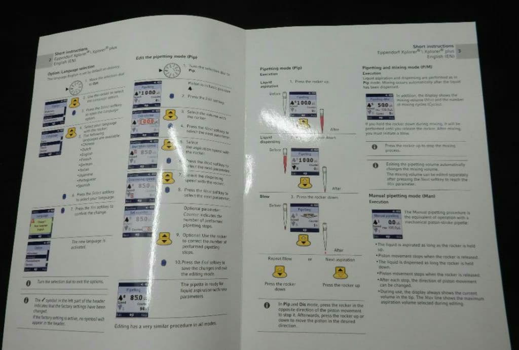 エッペンドルフ　電動ピペッター Xplorer 0.5~10μl 12連