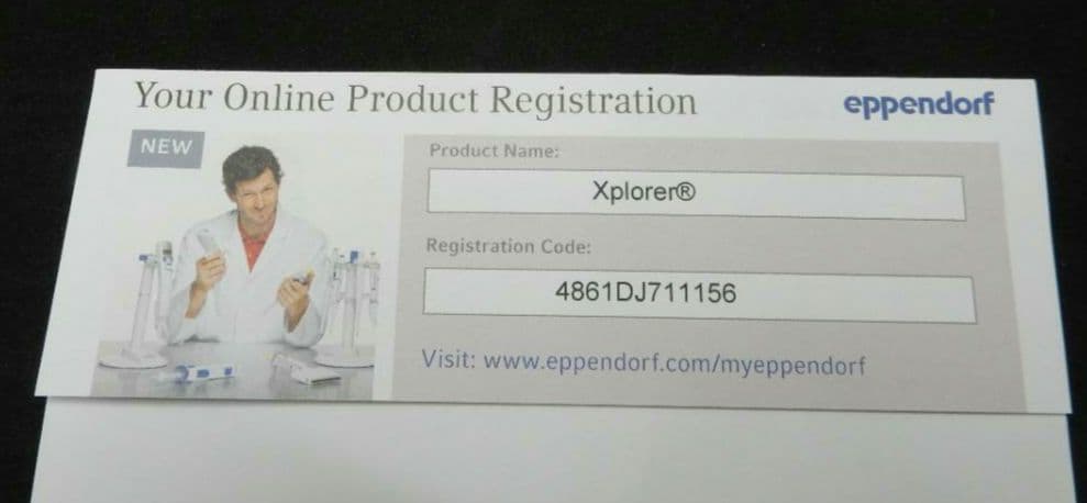 エッペンドルフ　電動ピペッター Xplorer 0.5~10μl 12連