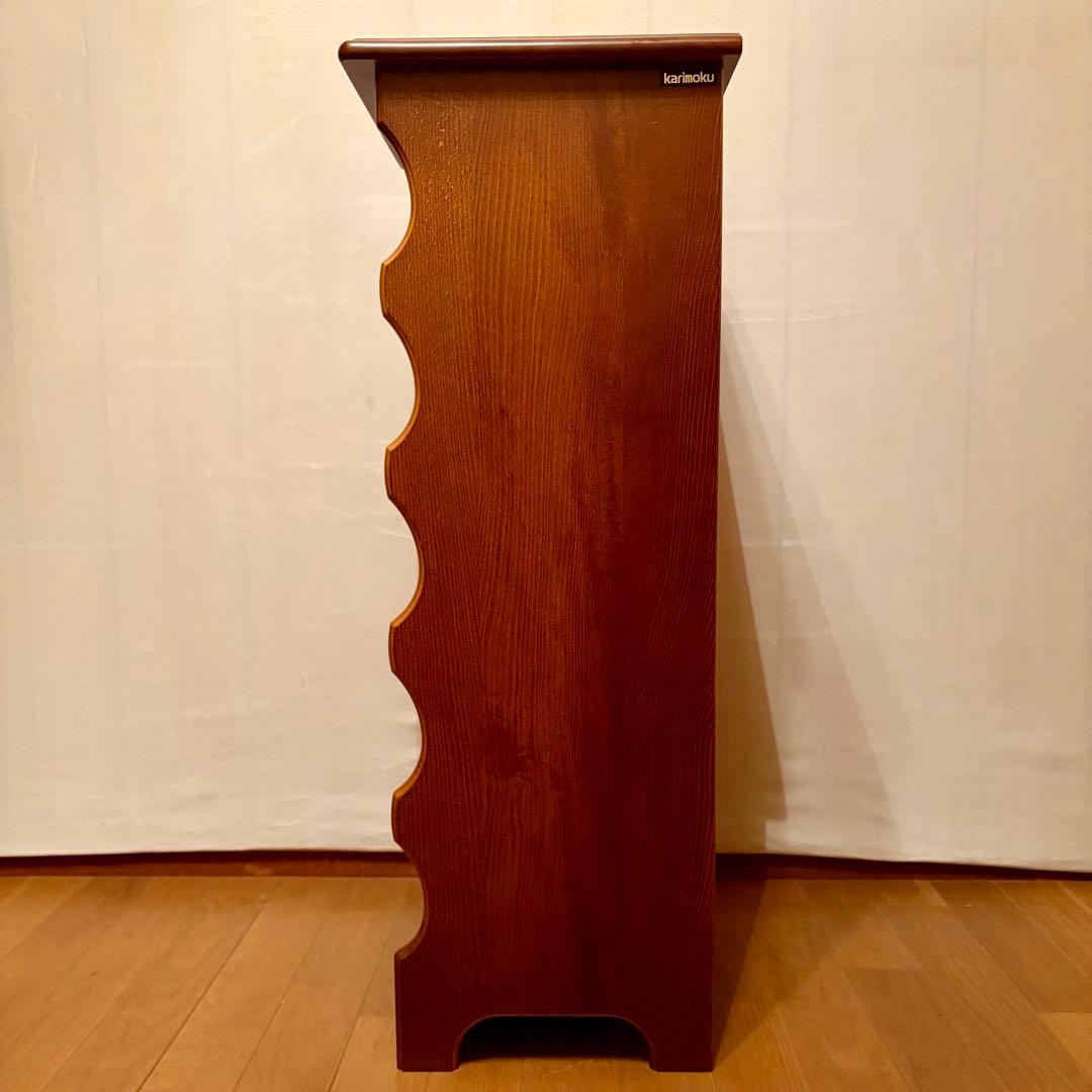 【karimoku】\"コロニアル\"スリッパラックAC3013NK