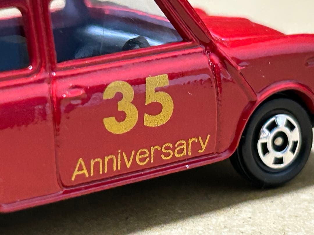 トミカ ミニクーパー クリヤマ模型 タミヤ 赤 ホイール銀 - メルカリ