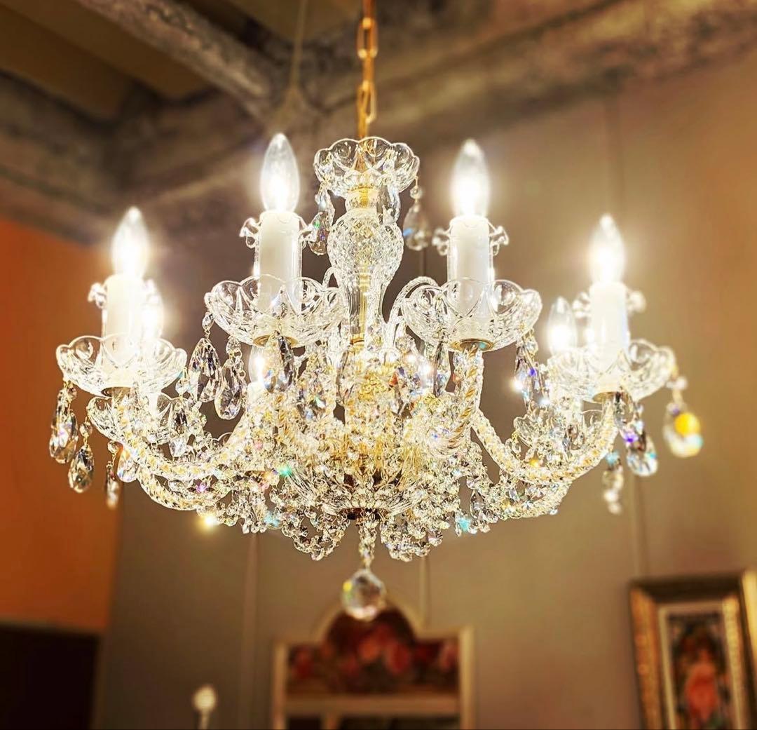 Violve クリスタルシャンデリア スワロフスキー使用