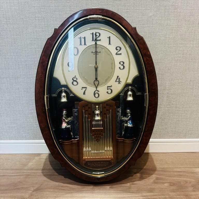 RHYTHM SmallWorld リズム からくり 時計 4MH749 - メルカリ