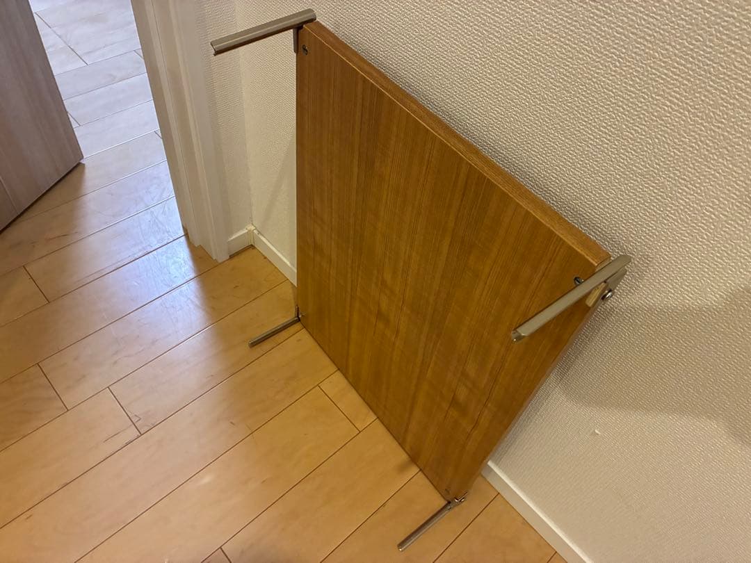 無印良品 ステンレスユニットシェルフ 追加棚 オーク材3枚タモ材1枚 幅56cm