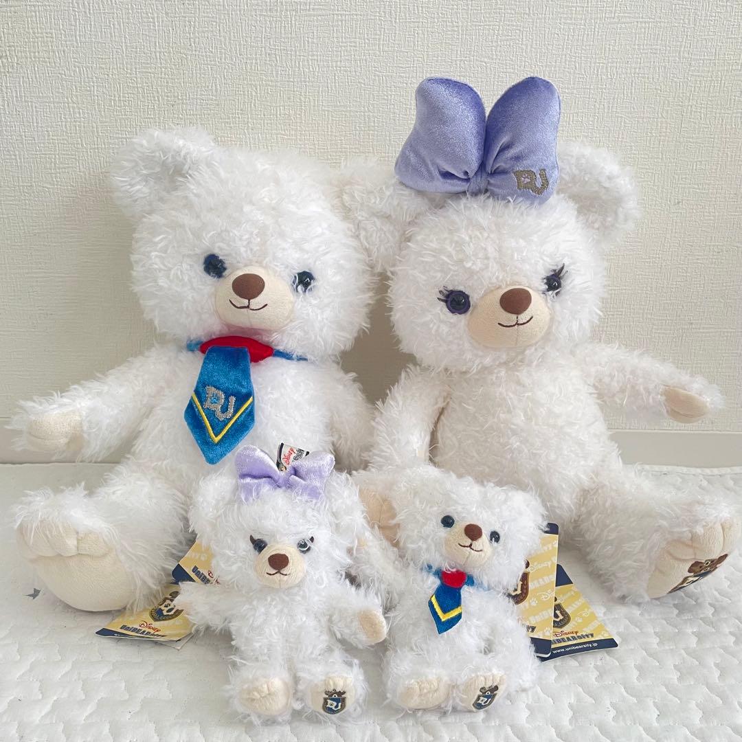 お値下げ中] ディズニーストア限定 ユニベアシティ4体セットホイップ