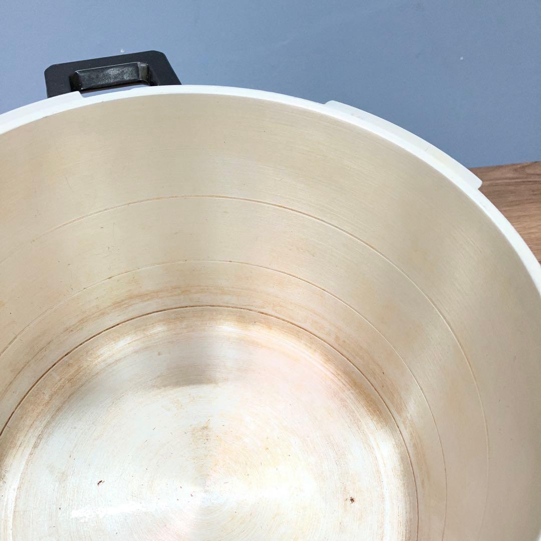 E-2 CO・OP 北陸アルミ 圧力鍋 5.5L 大容量 レトロ キッチン用品