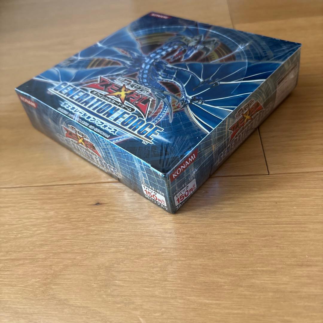 遊戯王 ジェネレーションフォース 新品未開封BOX シュリンク付き