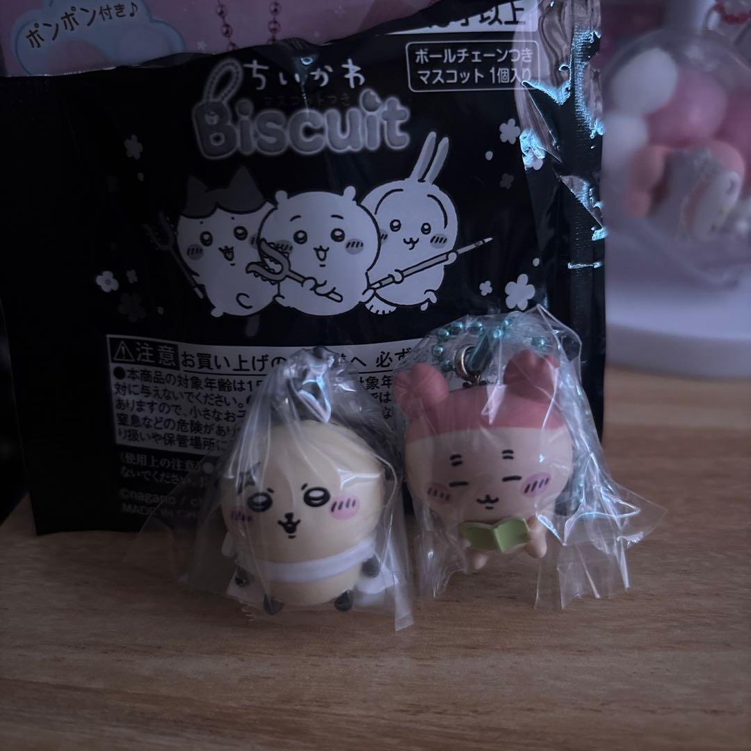 ちいかわマスコットつきビスケット♡