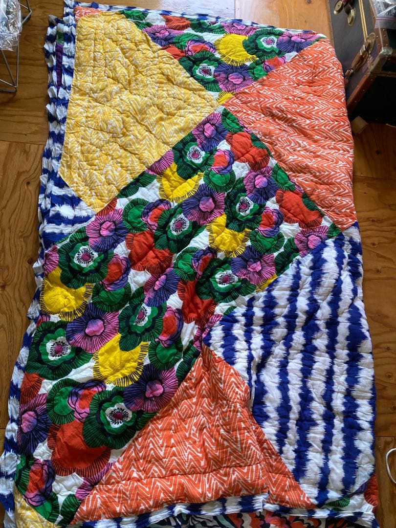 アンソロポロジーのベットカバー〈TWIN QUILT〉