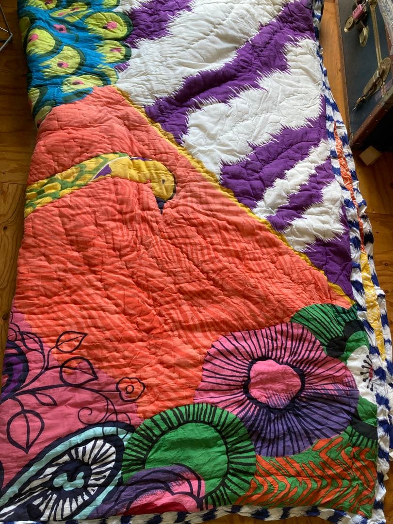 アンソロポロジーのベットカバー〈TWIN QUILT〉