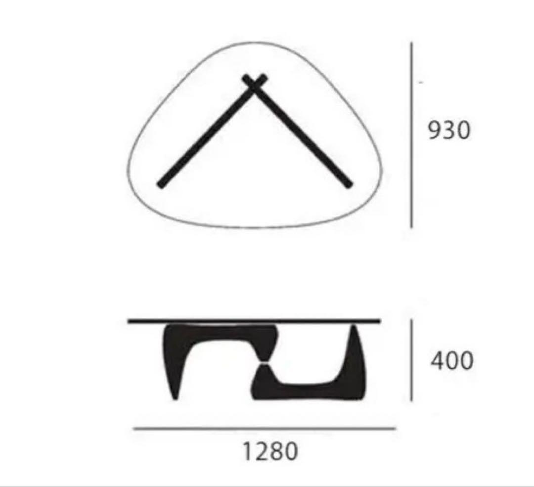 ［RJさま専用］［足のみ］イサムノグチコーヒーテーブル