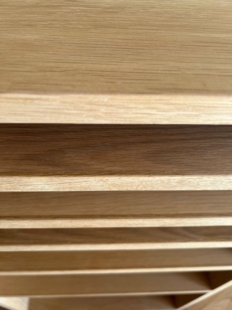 超美品！フルオーダー家具★無垢オーク材棚　ラック シェルフ オープンラック