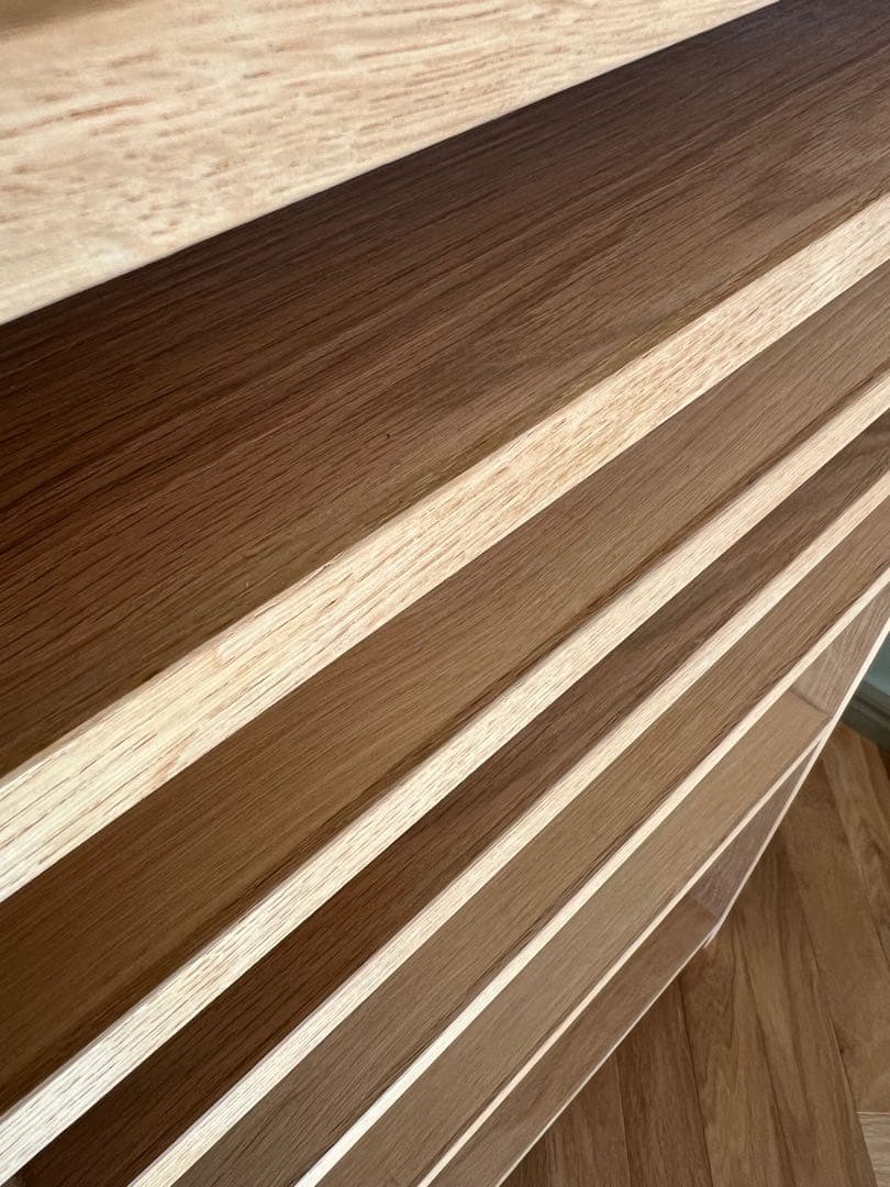 超美品！フルオーダー家具★無垢オーク材棚　ラック シェルフ オープンラック