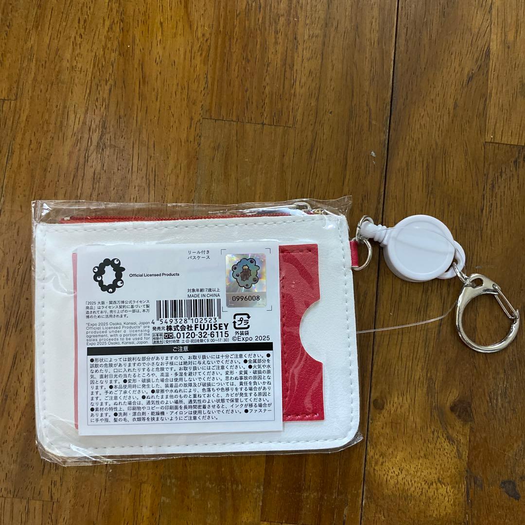 EXPO 2025 ミャクミャクパスケースリール付き - メルカリ