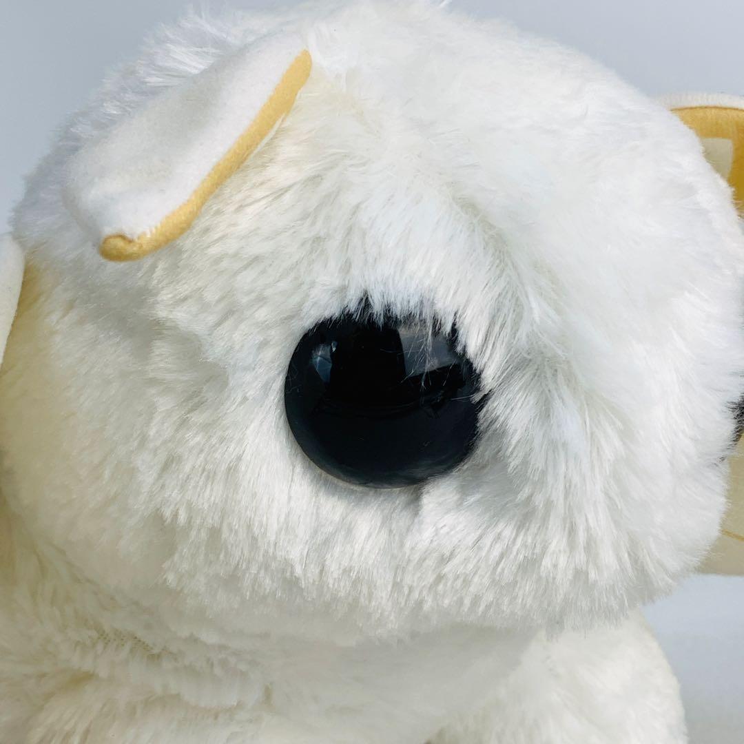 ふわふわモスちゃん BIGぬいぐるみ シロモ カイコガ 白 ホワイト