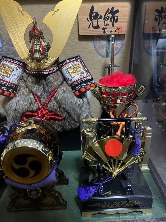 五月人形　鬼飾