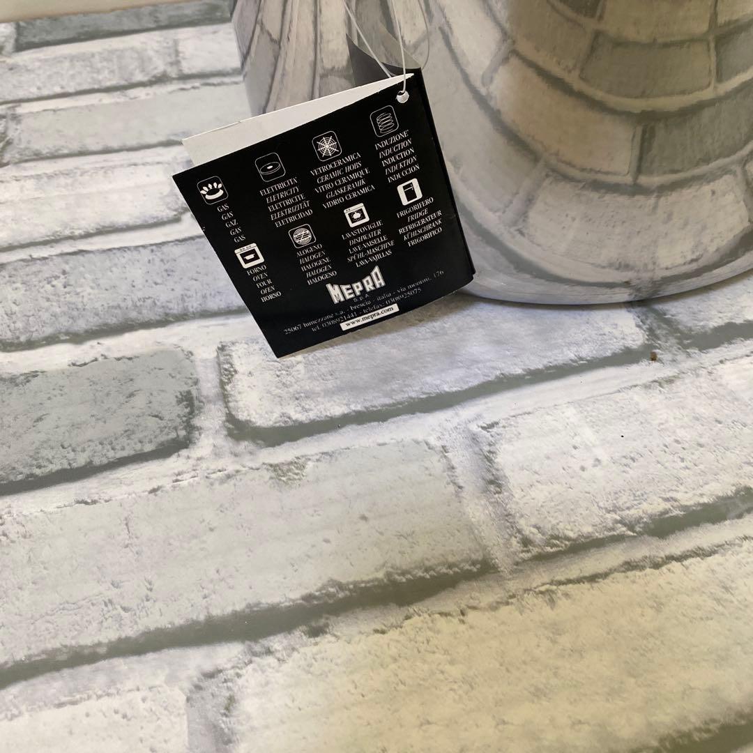 新品MEPRA メプラ シェフ ステンレス鍋 ３層鍋 24cm IH対応　両手鍋