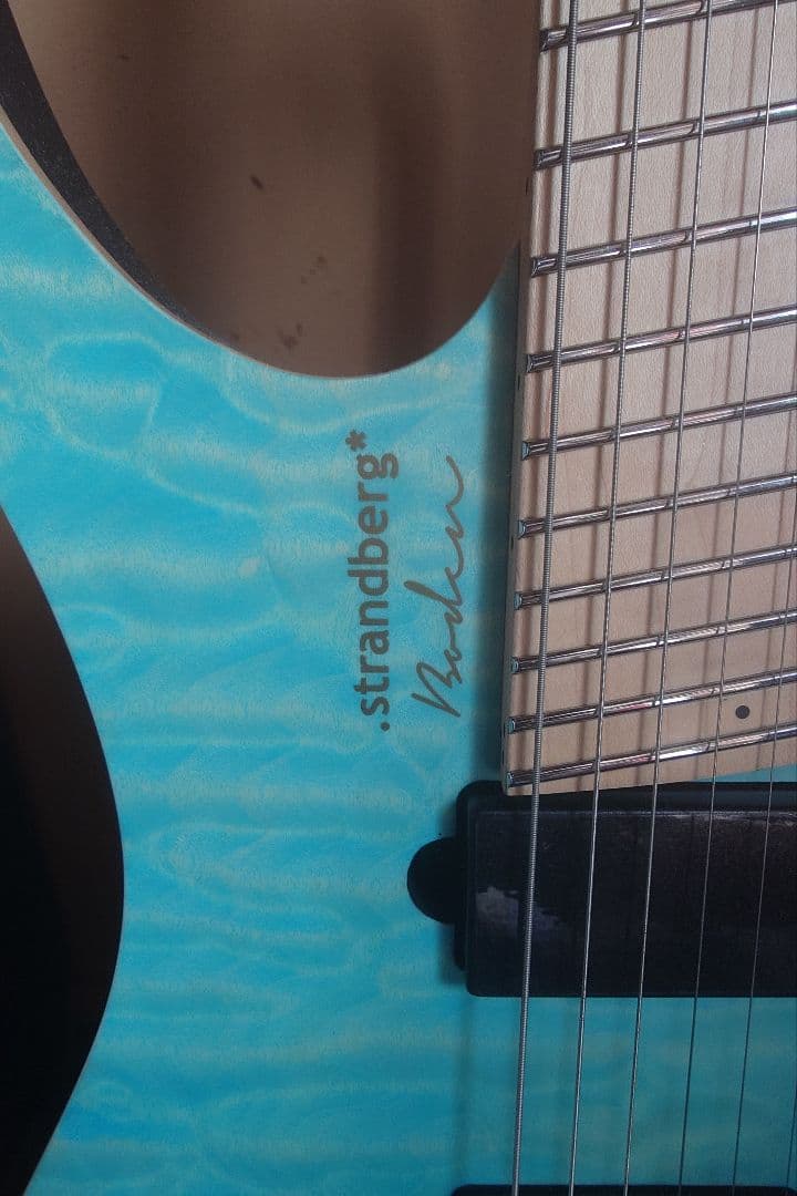 strandberg* Boden アクアブルー ギター Bangdream! - メルカリ