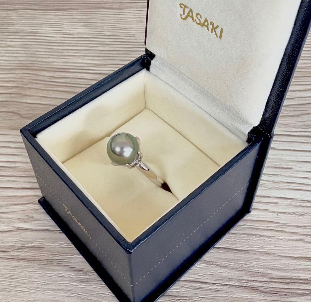 TASAKI 田崎真珠 リング 南洋黒真珠 プラチナ900 美品 - メルカリ